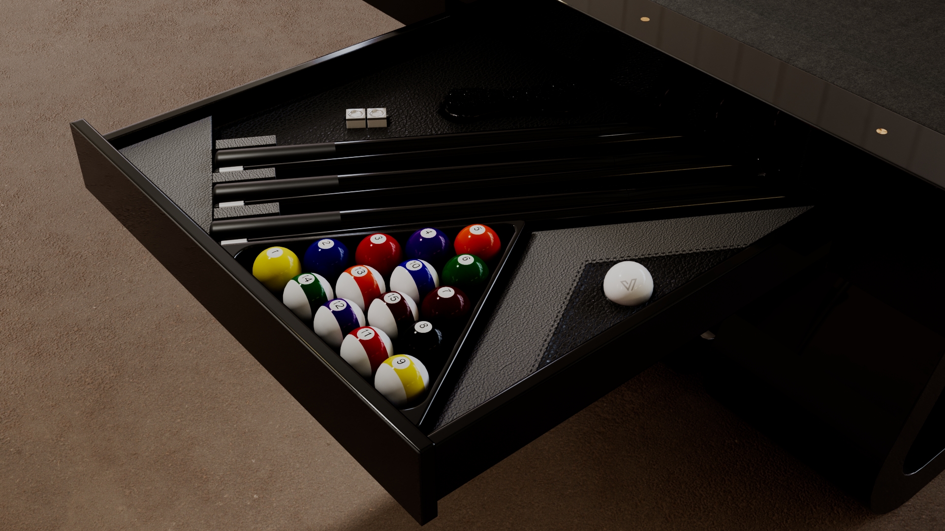 Integrated drawer