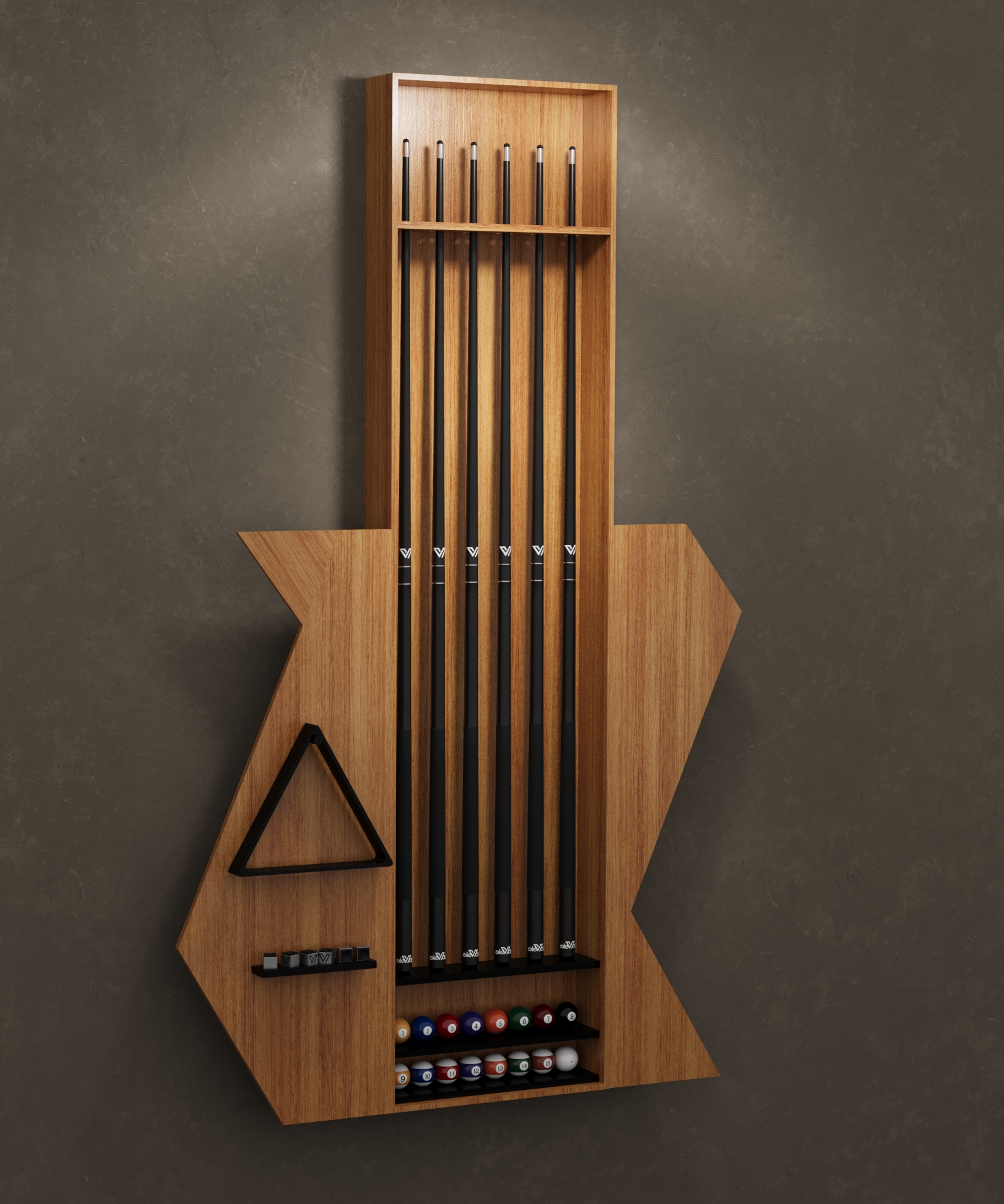 Cue racks & accessories